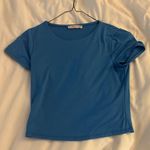 TJ Maxx  Blue Top Crop Photo 0