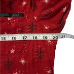 Ellen Tracy Pajama Set Womens Tree Star Red Black Christmas. Womens Size Small. Photo 6