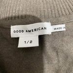 Good American  Size 1/2  Top Blouse Pullover Olive Sweater Pullover Photo 3