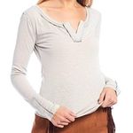 Chelsea and Violet  Raw Hem Long Sleeve Top Photo 0