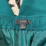 J.Crew  Tailored Easy Pant in 365 Crepe Dark Spruce Green size 6 AQ516 Photo 9