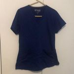 Grey's Anatomy Grey’s Anatomy By Barco Blue Color Women’s Size Medium Scrub Top Photo 0