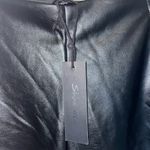 Shinestar 🧡NWT-Pleather/fabric side zip up pant Photo 3