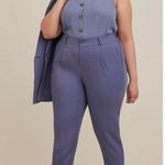 Torrid Womens Purple Ankle Cropped Dress Pants Size 20 NWT Career Office Photo 2