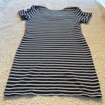 Joules Navy and White Striped Maxi Dress Blue Size 2 Photo 3