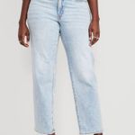 Old Navy OG Loose Light Wash Jeans Size 6 Photo 2