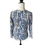 Ibkul Womens Long Sleeve Top Shirt Sun Protection Blue Mesh Sleeve Golf Small Photo 1