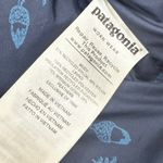 Patagonia  Womens Bivvy Down Vest Hooded Puffer Brown Blue Snap Front Sz S READ Photo 8