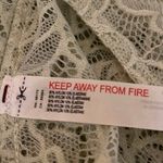 Free People In My Head Green Long Sleeve Mesh Sheer Lace Bodysuit Top Size XS Photo 5