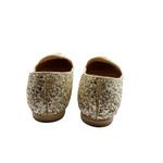 Sole Society  Cammila Gold Glitter Pointed Toe Flats Size 8.5 Photo 5