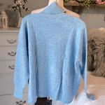 Vince Camuto  Turtleneck Sweater Blue Pullover Womens Small Photo 5