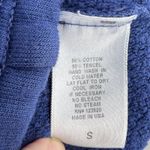 LAMade Blue‎ Scoop Neck Sweatshirt Small New Blue Photo 4