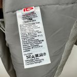 J.Crew Relaxed Trench Coat Satin Crepe Mid Length Silver Gray Insulated US 2 NWT Photo 9