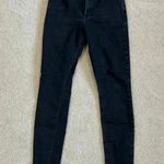 Old Navy rockstar super skinny high rise black jeans in size 4 Photo 0