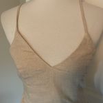 Urban Outfitters Most Stunning Light Tan  Deep V Neck Dress Photo 2