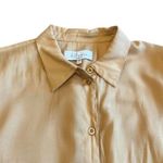 L'Academie The Bastina Top Button-Down Blouse Shirt Long Sleeve Size Large Women Photo 3