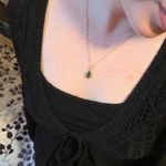 Forever 21  Front Tie Top Black crochet Photo 0