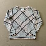 Charter Club Plaid Knit Sweater Photo 0