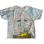 Buckle The Great Gatsby Blue Graphic Tie Dye T-shirt The  Slightly Cropped Small Photo 1