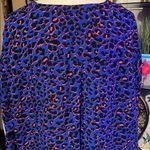 Torrid  Asymmetrical 3/4 Sleeve Blouse neon leopard print Photo 5