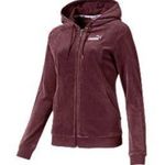 Puma  Essentials Cotton Furry Relaxed Fit Front Zit Hoodie, Burgundy M New w/Tag Photo 7