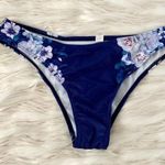 SheIn Navy Blue White Pink Floral Cheeky Bikini Bottoms Sz S Photo 19