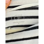 Ann Taylor A1  LOFT Striped‎ Knit Top 3/4 Sleeve Boat Neck 100% Cotton Photo 1