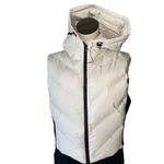 ZARA NWOT  | Ecru | FITTED HOODED PUFFER VEST JACKET 8073/047 ZIPEER POCKET SKI Photo 8