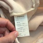 SheIn Cream Two-Piece Ribbed Cropped Tank and Shorts Lounge Set Size XXS Photo 3