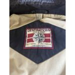 Vintage Destinations “Freightliner Jacket Bomber Men's Size L Red/ Beige Zip Red Size L Photo 1