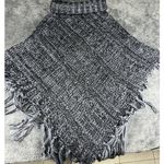 Time and Tru Grey Turtleneck Poncho One Size Size undefined Photo 2