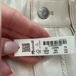 Madewell NWT The Perfect Vintage Straight Pant: Faux Leather Edition Photo 7