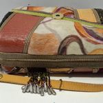 Mary Frances Women's Pink/Green Size Small Kitsch Beaded Clamshell Shoulder Bag Tan Photo 11