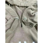 Calvin Klein Logo Cropped Performance Short Sleeve Hoodie Women’s Size Small Photo 5