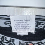 Betty Boop Size Medium Black  Embroidered Biker boxer shorts with motorcycle Photo 3