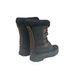 Sorel Vintage: ™ ✪ Alpine Felt Lined Wool Trim Leather Lug Sole Boots ✪ Black Photo 2