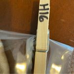 Meshki Saira Wrap Tie Up Mini Dress in wheat gold satin size medium event winter Photo 8