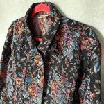 Chico's Women's Floral Tapestry Jacket Multicolor Size 2 Photo 3