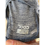 32 Degrees Cool Heather Blue Short Sleeve Drawstring Waist Romper Womens XL Photo 3