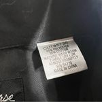 VINTAGE White Horse embroidered yellow rose western snap down shirt black sz M Size M Photo 3