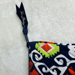 Vera Bradley  Cosmetic Bag Sun Valley NWOT 9"W x 6.5"H Quilted Photo 1
