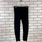 Spanx  Ready to Wow Black Leggings with Snakeskin Print on Sides Size L Photo 7