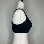 Yvette Power Cross Back Padded Running Sports Bra Black Size M Photo 6