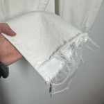 Mother Stunner Zip Ankle Step Fray Jean Women 26 Little Miss Innocent Distressed White Photo 6