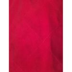 kim rogers  Women's Collared Vest Zip Up Size Large Red Photo 5