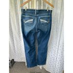 Cruel Girl Slim Caroline Medium Wash Factory Faded Embroidered Pockets Jeans 11L Photo 3