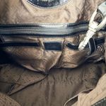 Cole Haan  Genevieve Weave Black Woven Leather Shoulder Bag Classic Photo 5