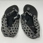 Sanuk  Slingback Fabric Upper Thong Sandals Size 8 Photo 3