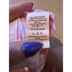 Free People  Pink Linen Tie-Dye Wrap Skirt Photo 5