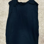 Motherhood  Black Maternity Tank Top Photo 0